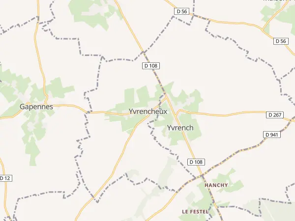 Plan de Yvrencheux