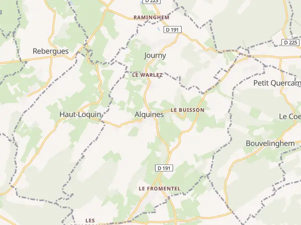 Plan de Alquines