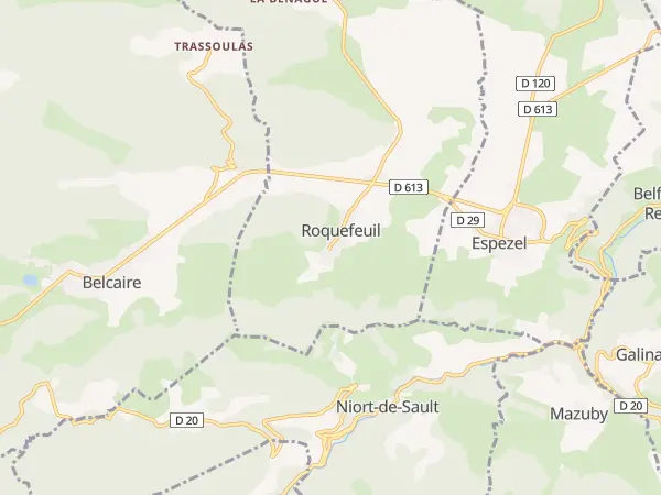 Plan de Roquefeuil