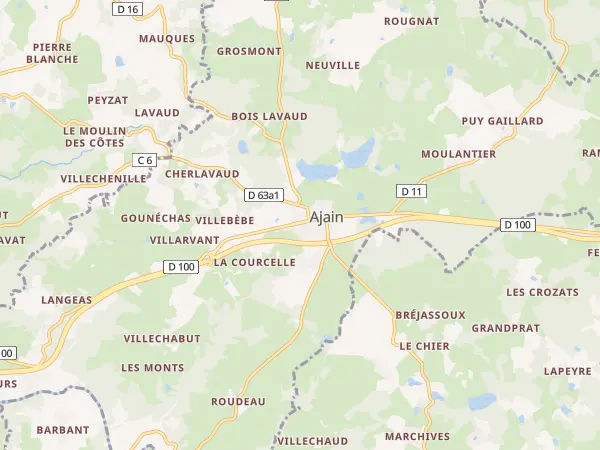 Plan de Ajain