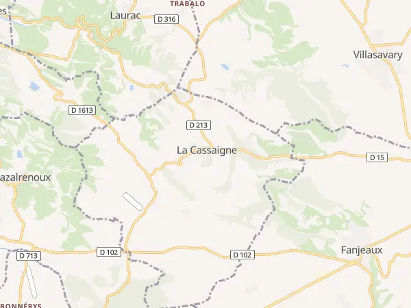Plan de La Cassaigne