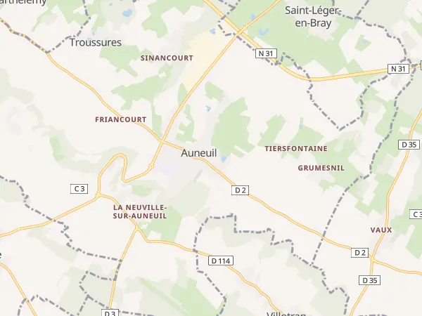 Plan de Auneuil