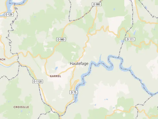 Plan de Hautefage