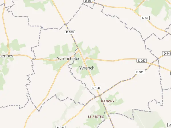 Plan de Yvrench