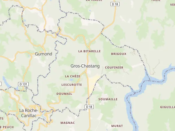 Plan de Gros-Chastang