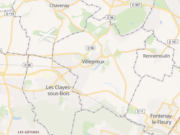 Plan de Villepreux