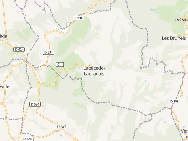 Plan de Labécède-Lauragais
