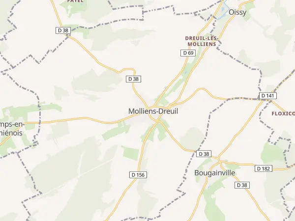 Plan de Molliens-Dreuil
