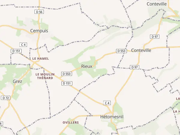 Plan du Hamel