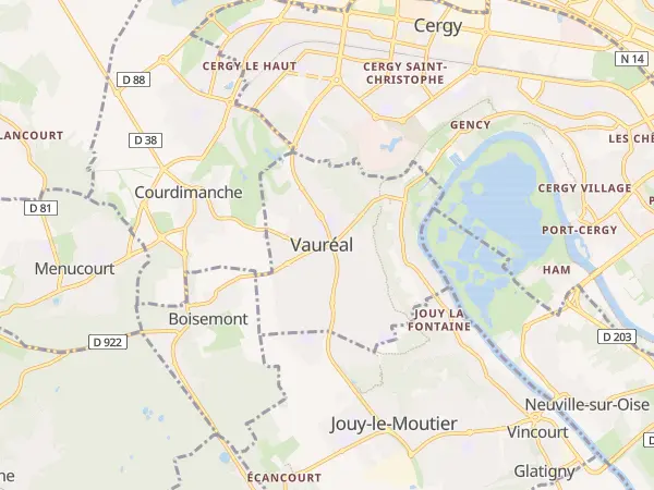 Plan de Vauréal