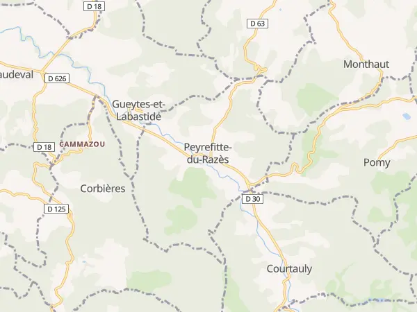 Plan de Peyrefitte-du-Razès