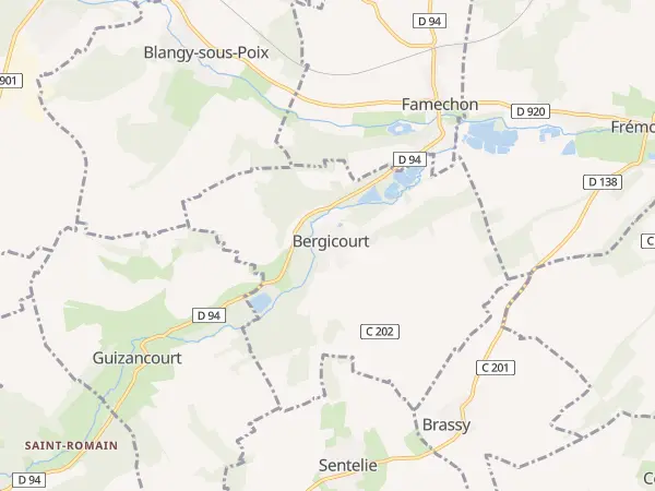 Plan de Bergicourt