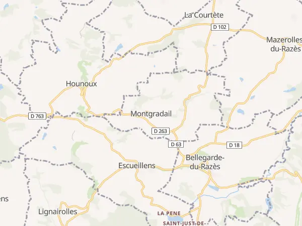 Plan de Montgradail