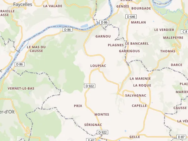 Plan de Causse-et-Diège