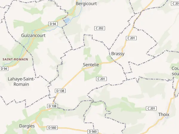 Plan de Sentelie