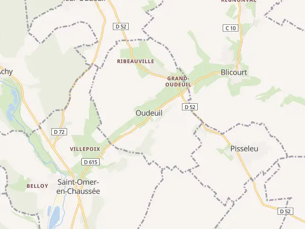 Plan de Oudeuil