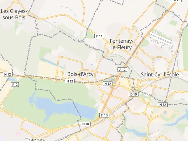 Plan de Bois-d’Arcy