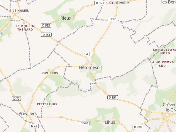Plan de Hétomesnil