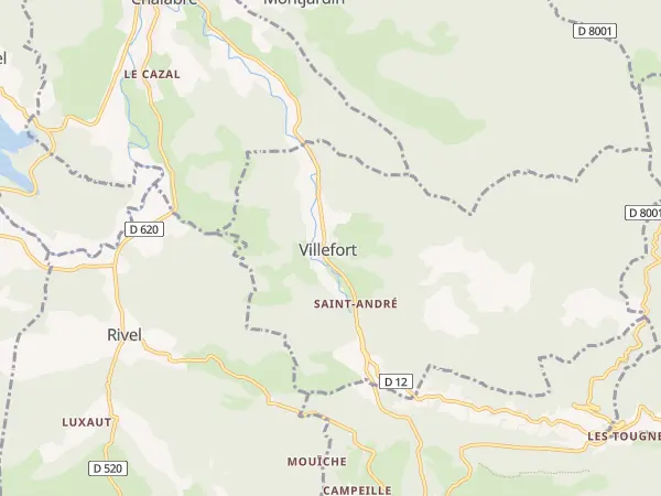 Plan de Villefort