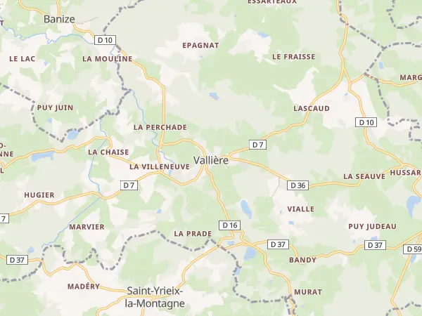 Plan de Vallière