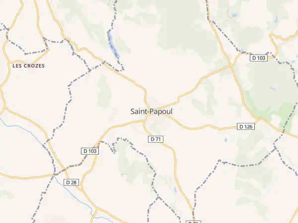 Plan de Saint-Papoul