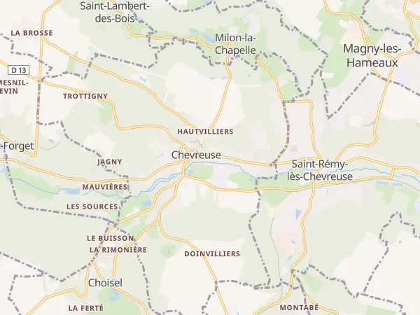 Plan de Chevreuse