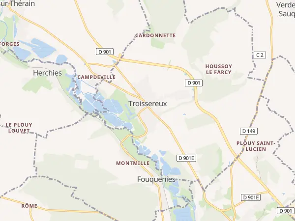 Plan de Troissereux