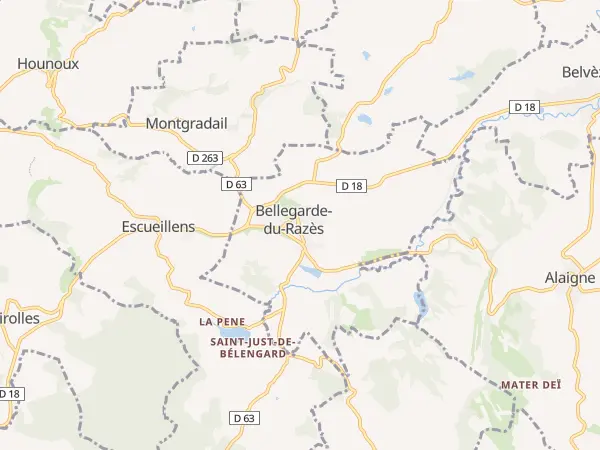 Plan de Bellegarde-du-Razès