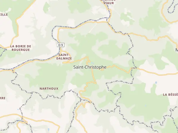 Plan de Saint-Christophe