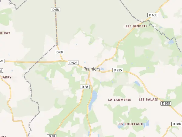 Plan de Pruniers