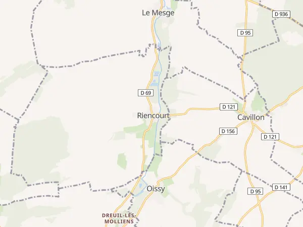 Plan de Riencourt