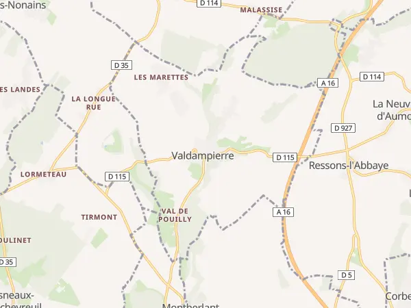 Plan de Valdampierre
