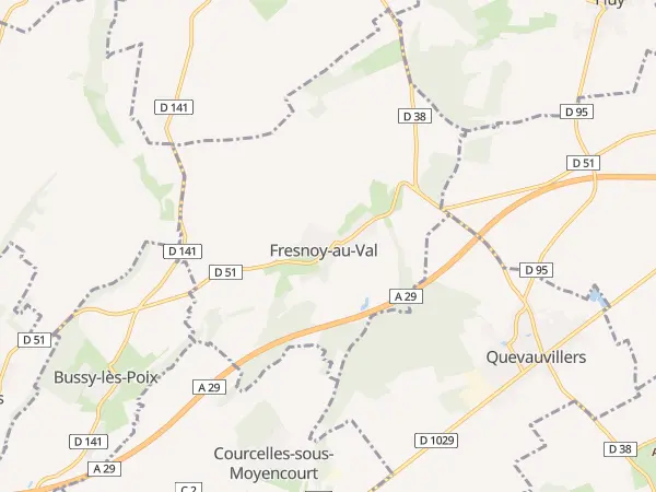 Plan de Fresnoy-au-Val