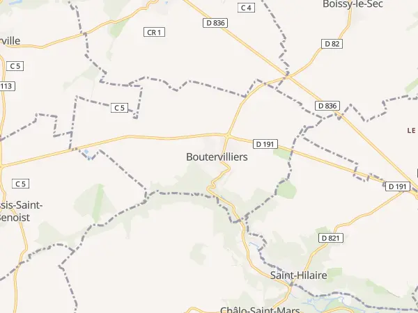 Plan de Boutervilliers