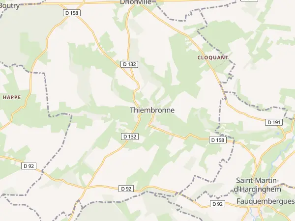 Plan de Thiembronne