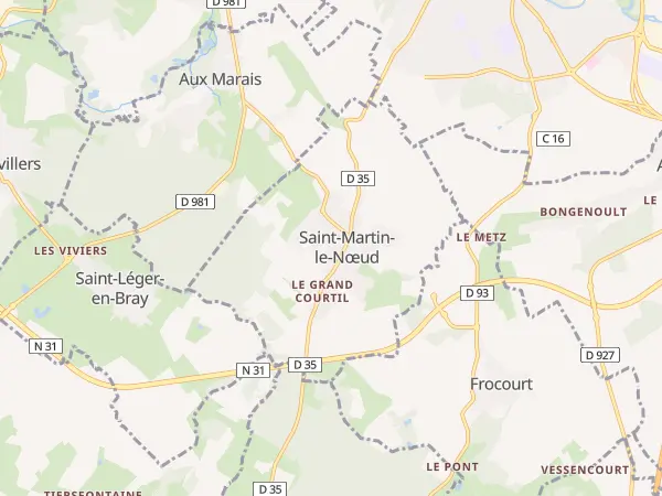 Plan de Saint-Martin-le-Nœud