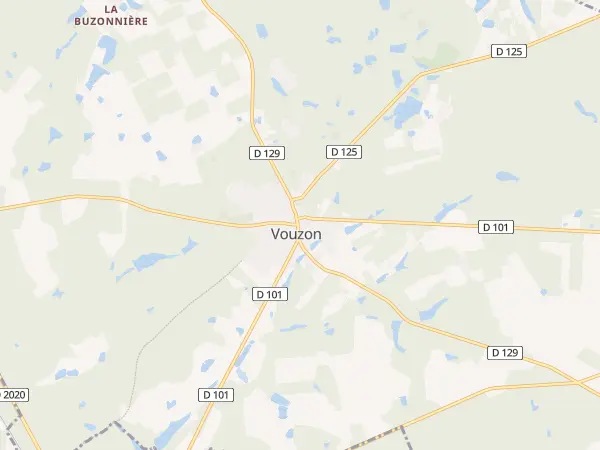 Plan de Vouzon