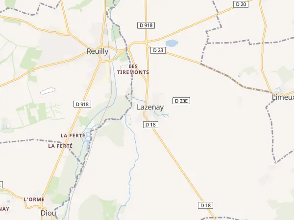 Plan de Lazenay