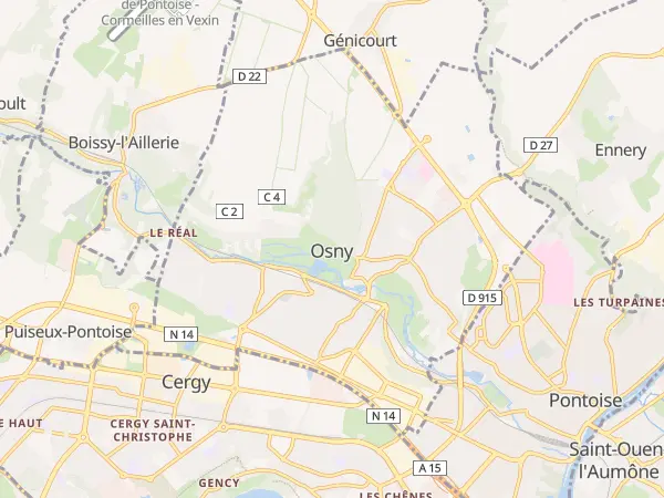 Plan de Osny