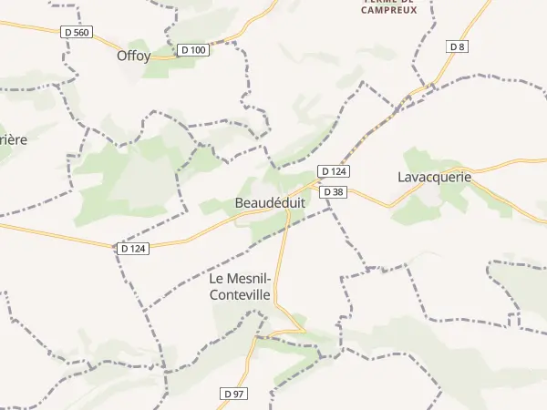 Plan de Beaudéduit