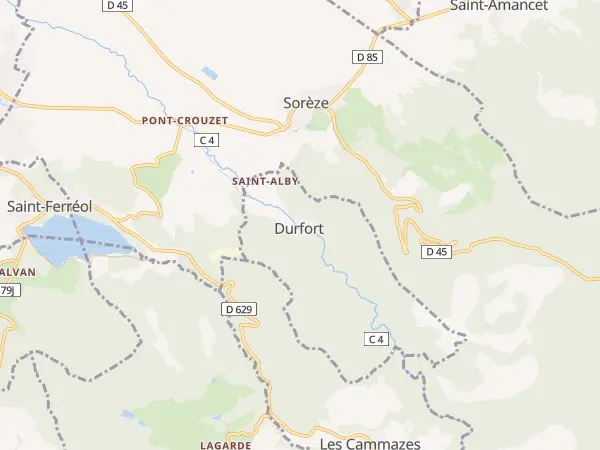 Plan de Durfort