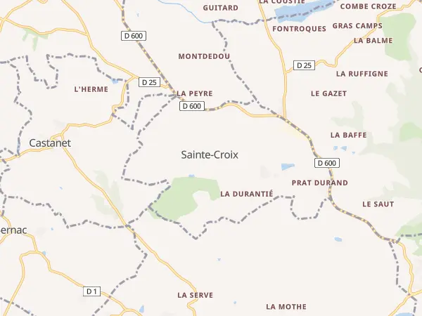 Plan de Sainte-Croix