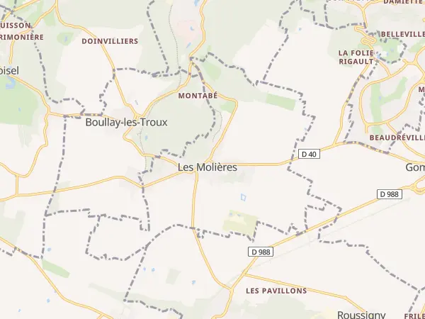 Plan des Molières
