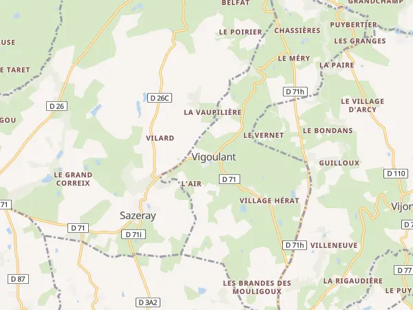 Plan de Vigoulant