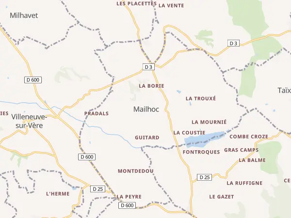 Plan de Mailhoc