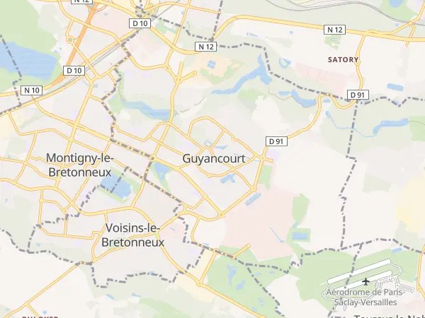 Plan de Guyancourt