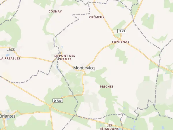 Plan de Montlevicq