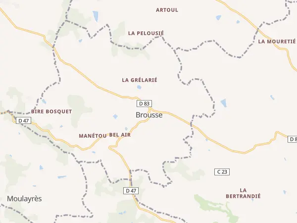 Plan de Brousse