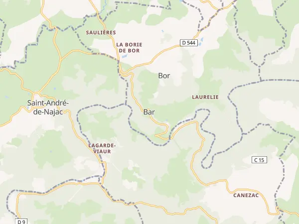 Plan de Bor-et-Bar