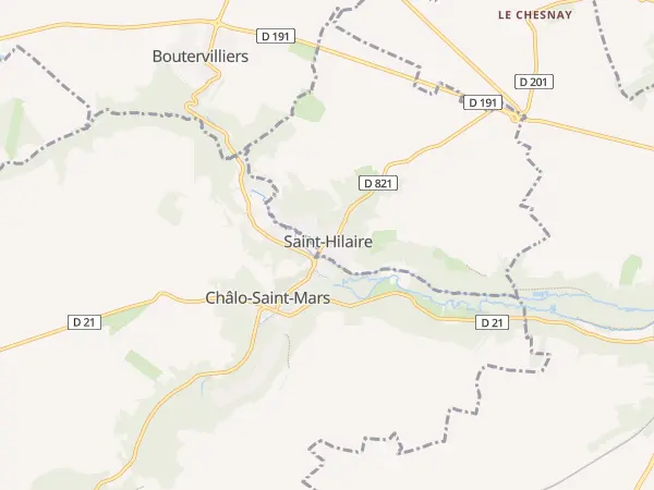 Plan de Saint-Hilaire